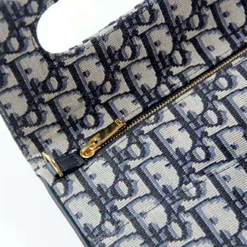 Dior Medium Diordouble Bag Blue Dior Oblique Jacquard for Women Dior Medium Diordouble Bag Blue Dior Oblique Jacquard for Women