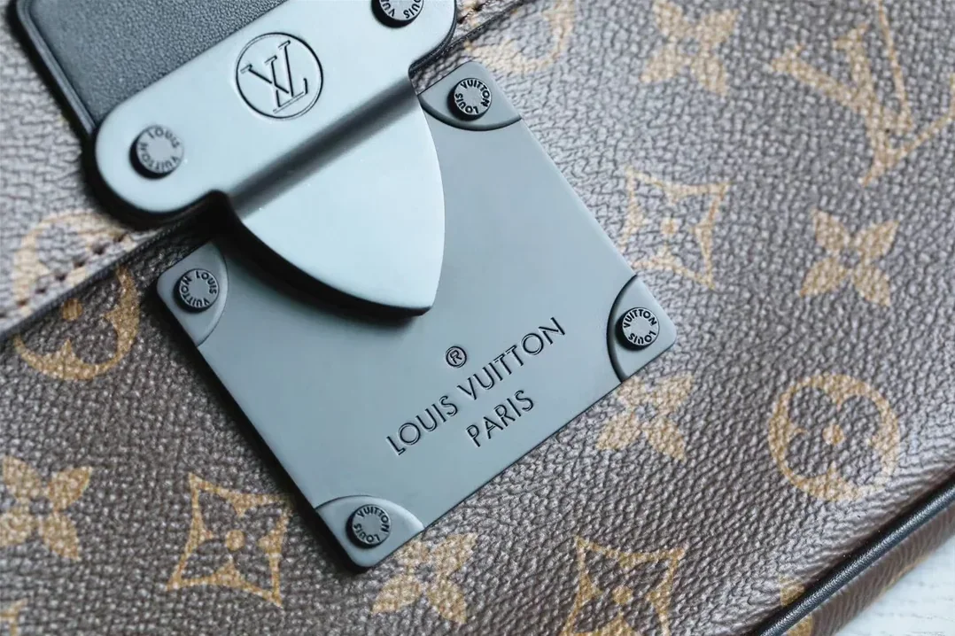 Louis Vuitton S Lock A4 Pouch Monogram Macassar Canvas Louis Vuitton S Lock A4 Pouch Monogram Macassar Canvas