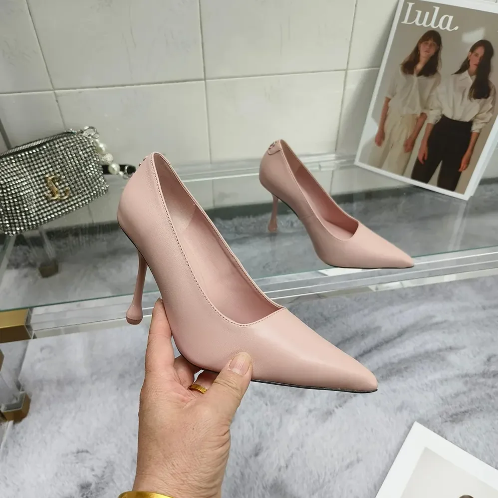 Jimmy Choo Ixia 80 Macaron Nappa Leather Pumps for Women