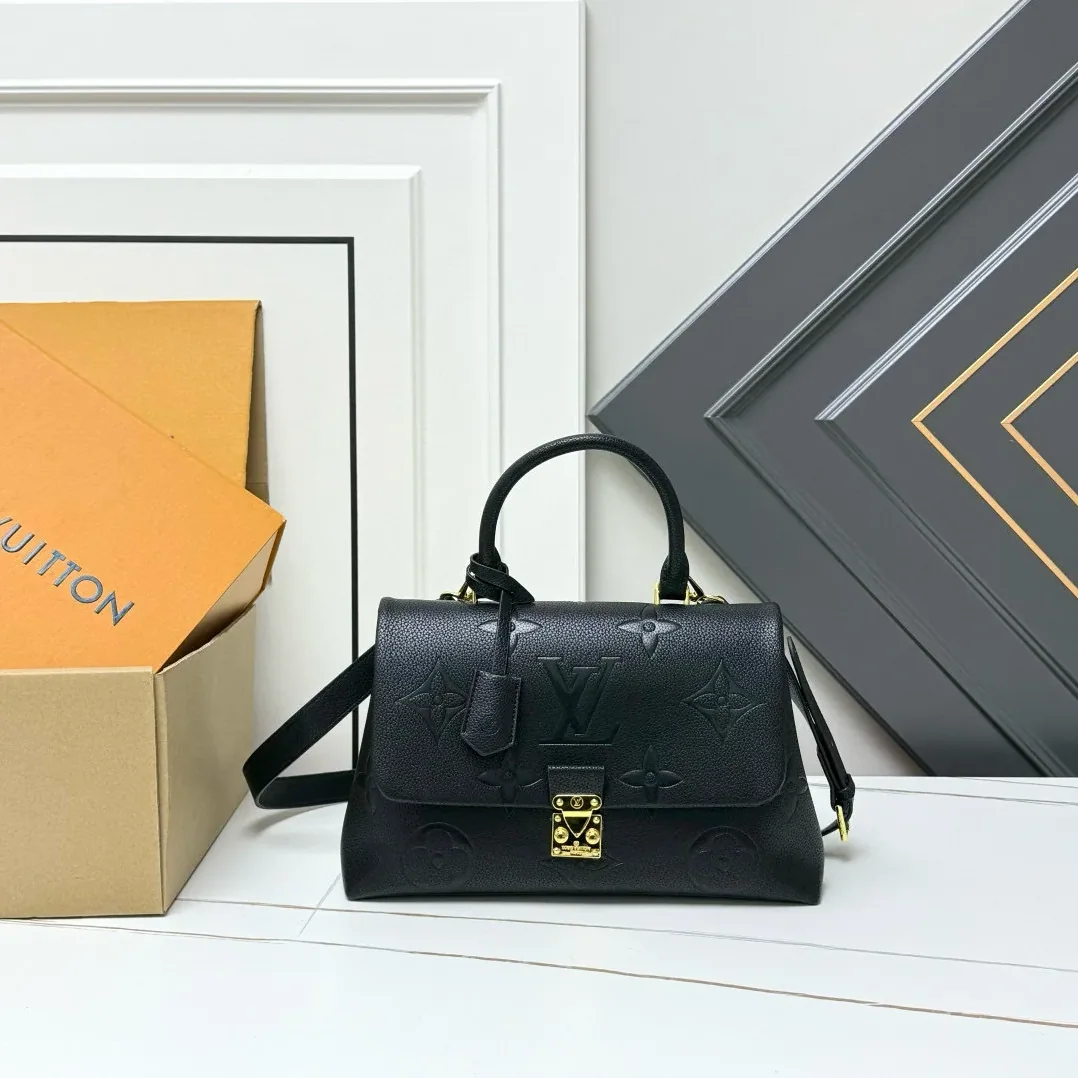 Louis Vuitton Madeleine MM Monogram Empreinte Black Louis Vuitton Madeleine MM Monogram Empreinte Black
