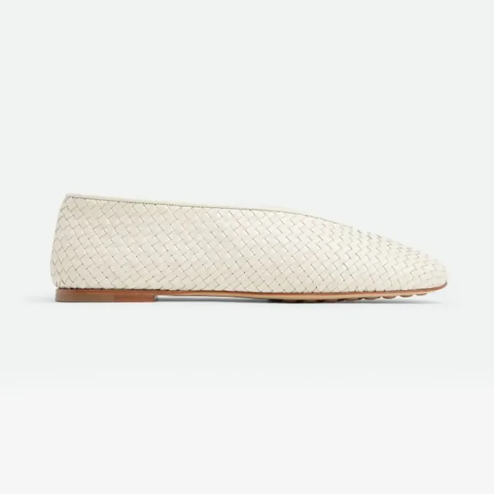 Bottega Veneta Rosa Ballerina for Women in White
