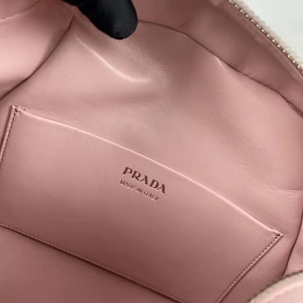 Prada Small Leather Prada Supernova Handbag for Women in Pink