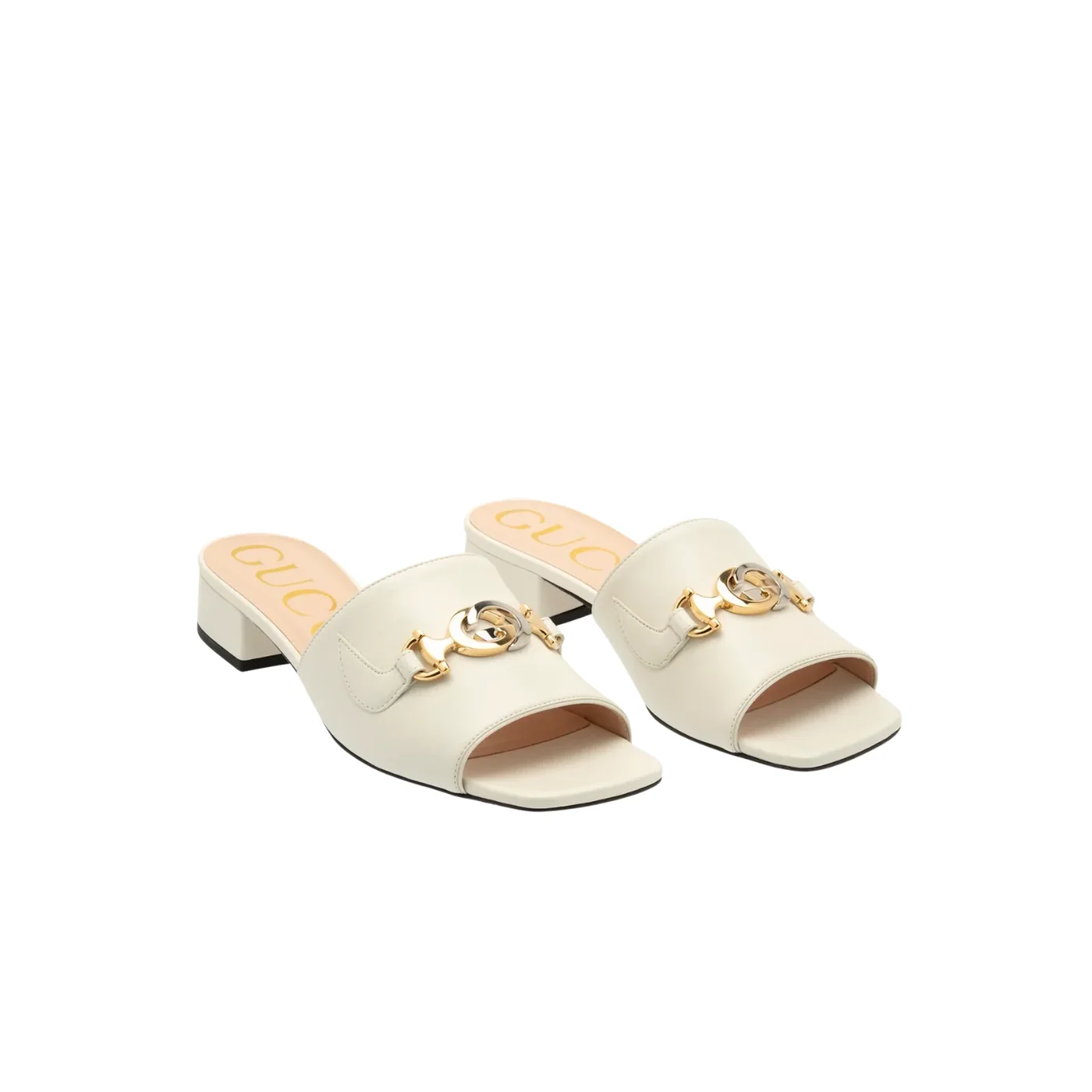 Gucci Gucci Zumi Slide Sandals Beige