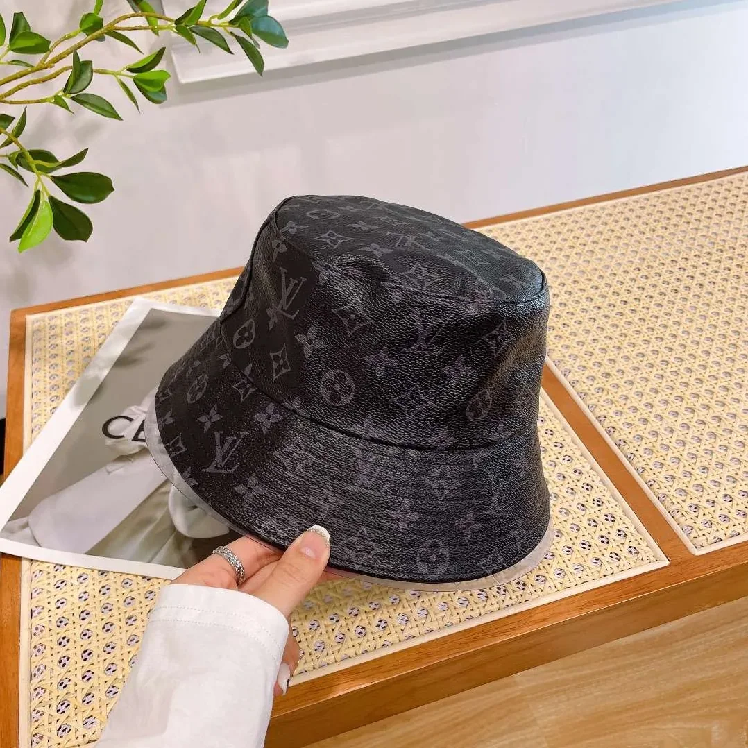 Louis Vuitton Monogram Bucket Hat Black Louis Vuitton Monogram Bucket Hat Black