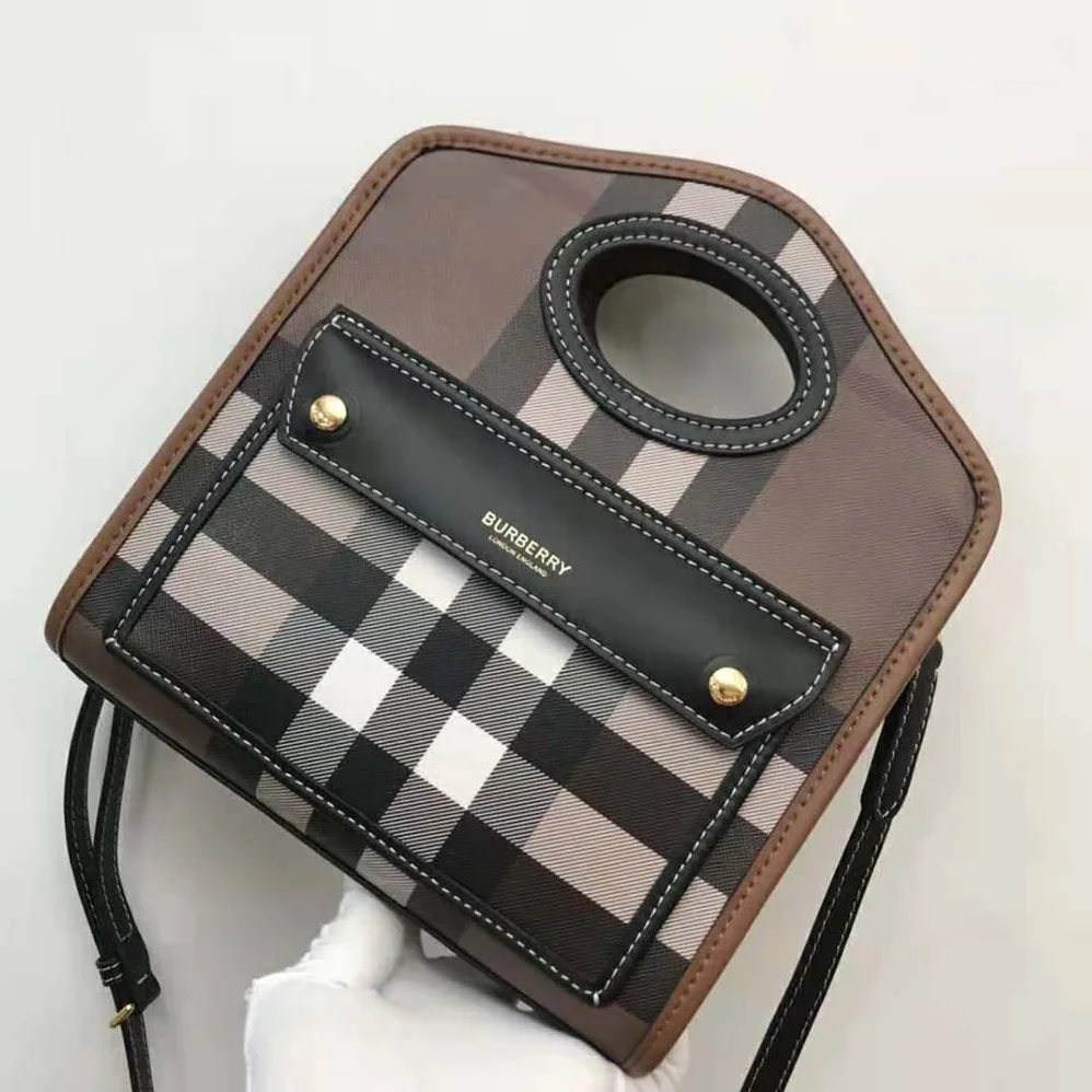 Burberry Mini Pocket Bag for Women in Brown