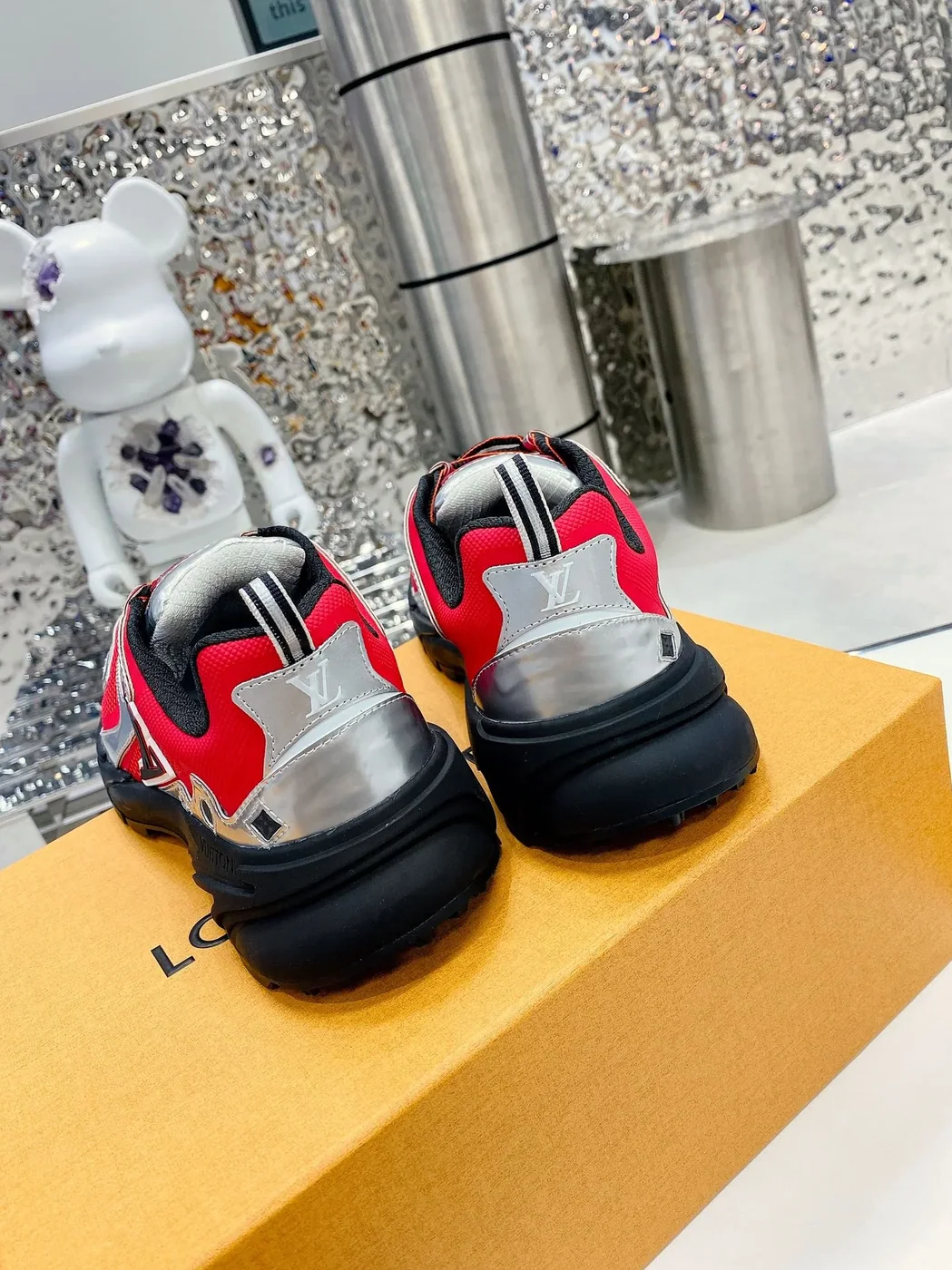 Louis Vuitton LV Runner Tatic Sneaker Red for Men