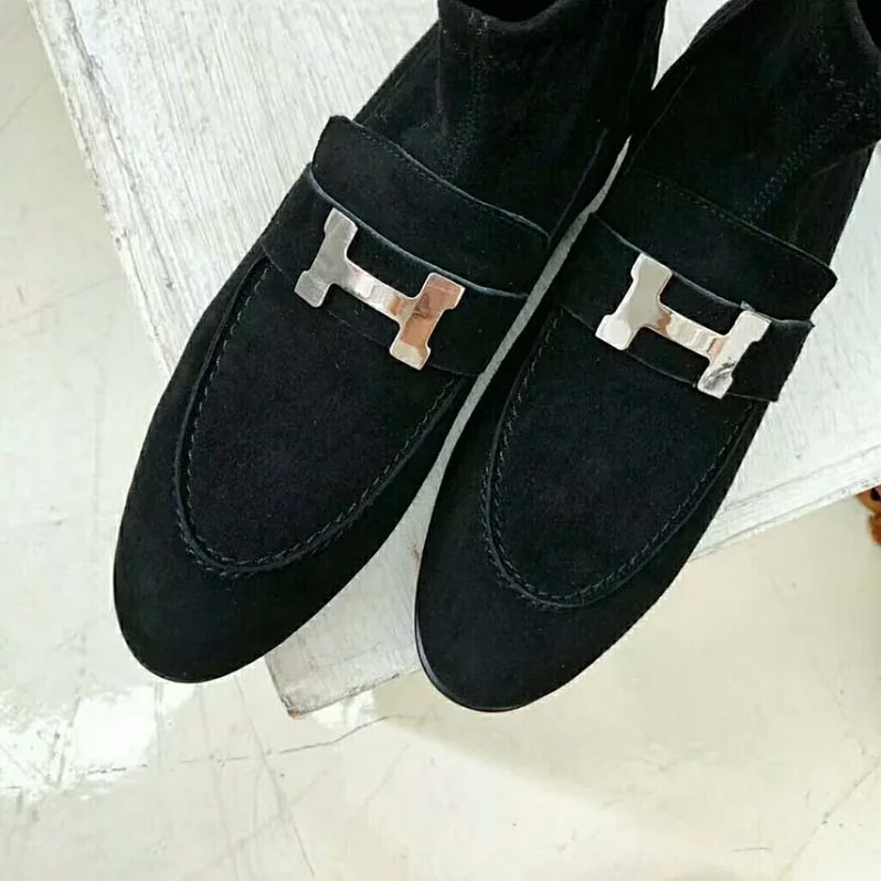 Hermes Shoes Saint Honore Ankle Boot for Women in Black Hermes Shoes Saint Honore Ankle Boot for Women in Black