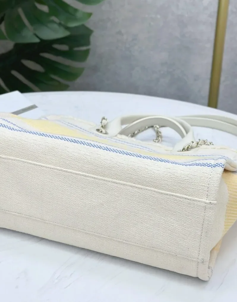 Chanel Large Deauville Tote Bag Sand /