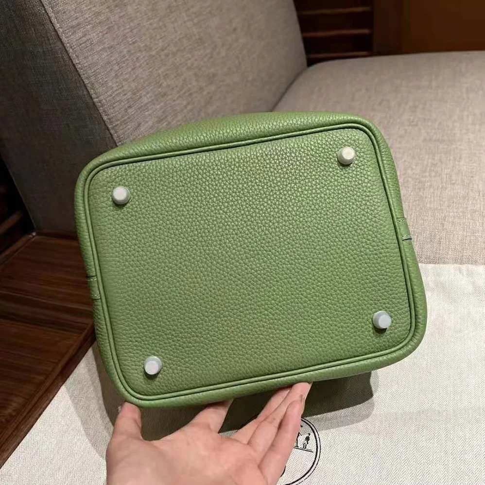Hermes Picotin Lock 22cm in Clémence leather for Women in Aqua Hermes Picotin Lock 22cm in Clémence leather for Women in Aqua