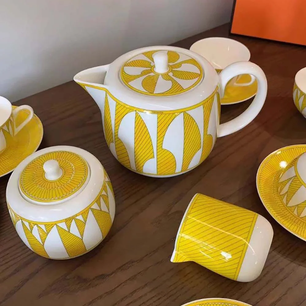 Hermes Soleil D'Hermes Teapot for Unisex Hermes Soleil D'Hermes Teapot for Unisex