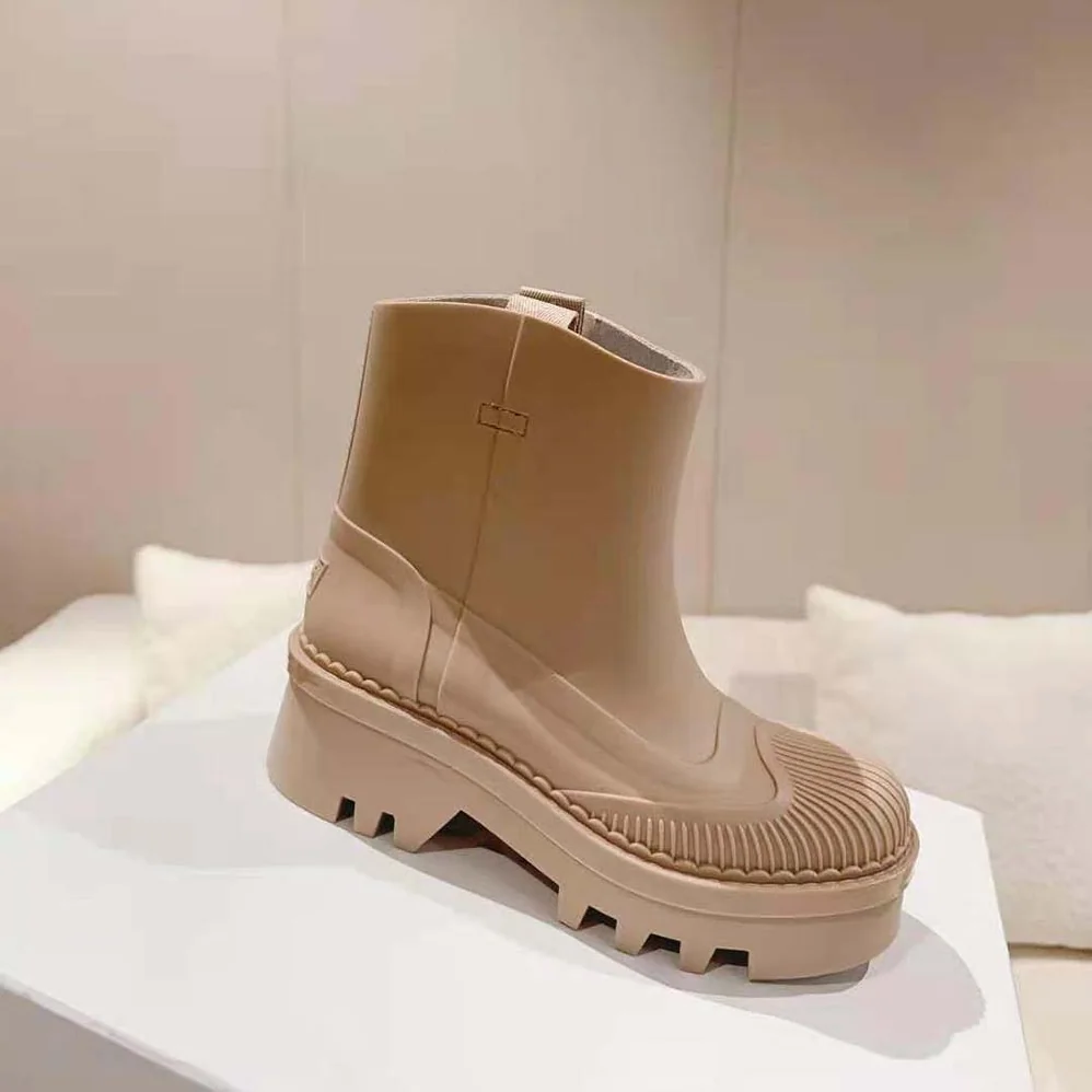 Chloe Raina Rain Boot for Women in Beige