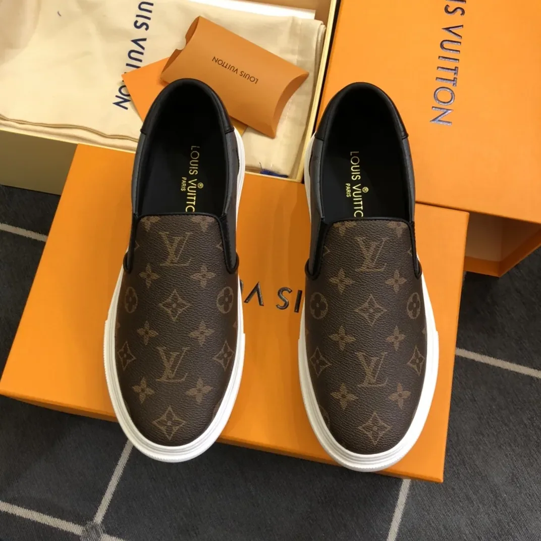 Louis Vuitton LV Slip On Brown