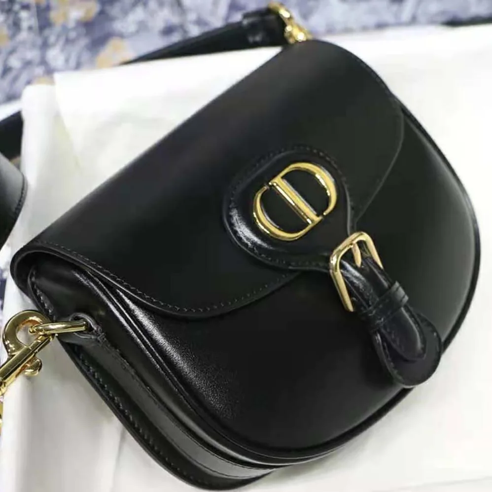 Dior Small Dior Bobby Bag Black Box Calfskin for Women Dior Small Dior Bobby Bag Black Box Calfskin for Women