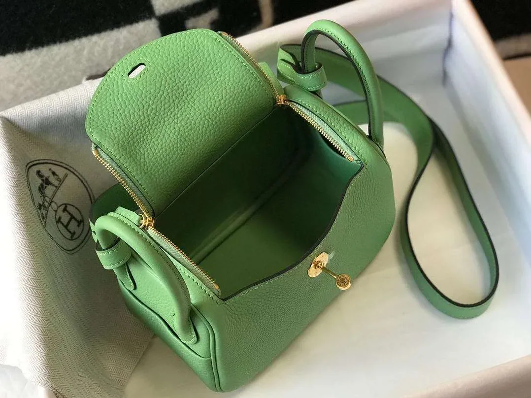 Hermes Lindy Mini Green / Hermes Lindy Mini Green /