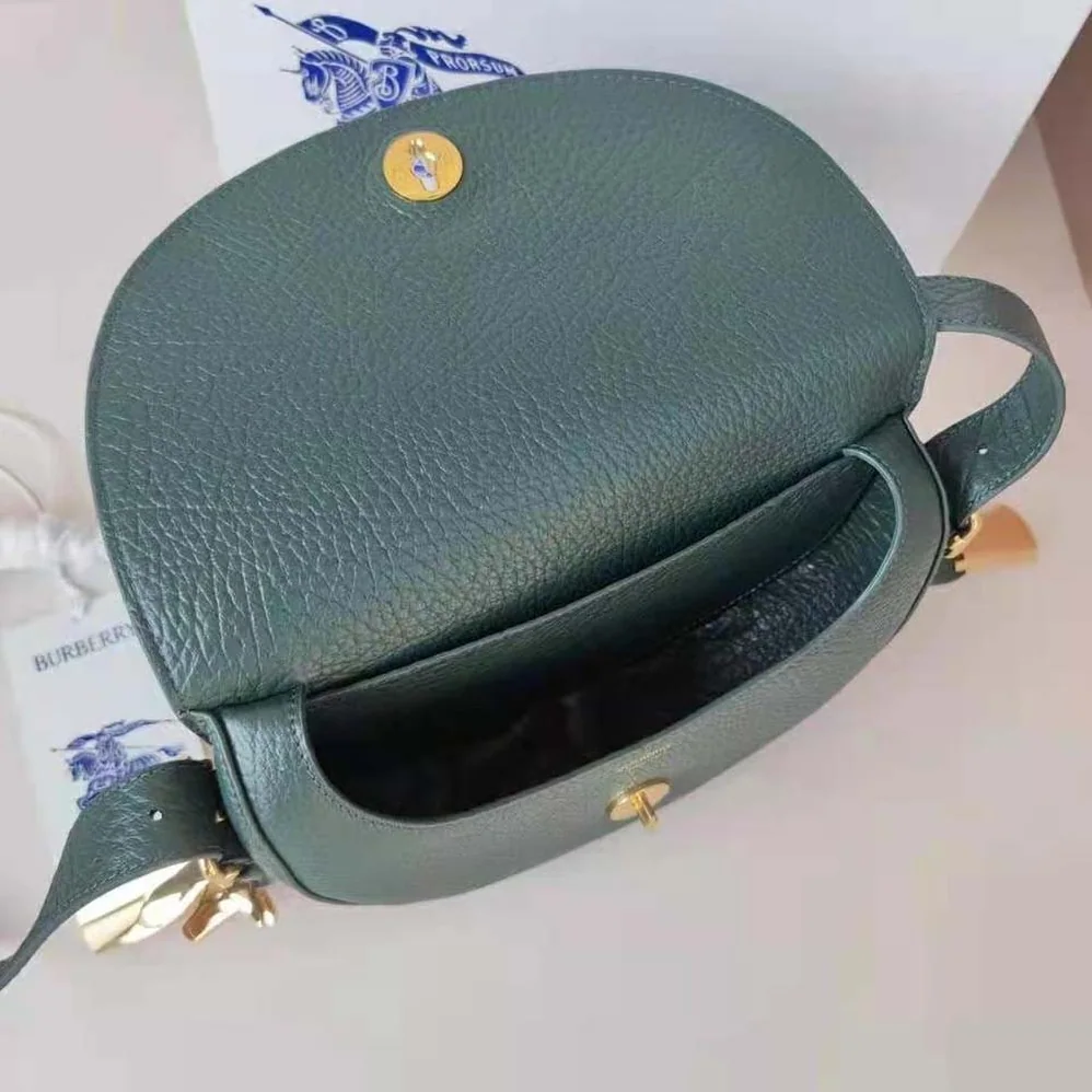 Burberry Chess Satchel for Women in Dark Green Burberry Chess Satchel for Women in Dark Green