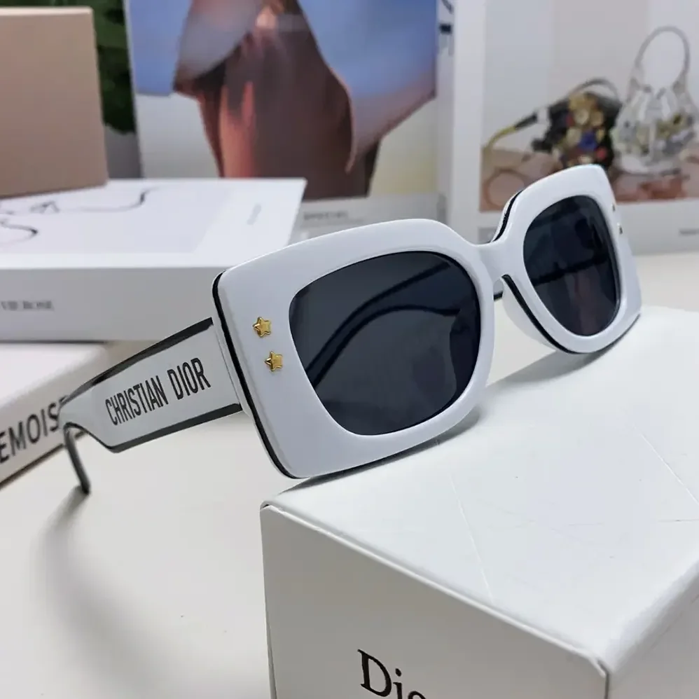 Dior DiorPacific S1U White Square Sunglasses for Unisex Dior DiorPacific S1U White Square Sunglasses for Unisex
