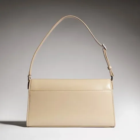Gucci Horsebit Ristretto Medium Shoulder Bag / Beige Silver Hardware A0020Y AAGRB 9730