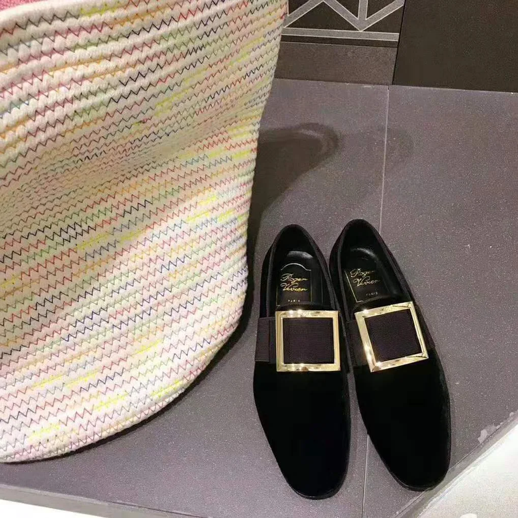Roger Vivier Tuxedo Loafers for Women in Black