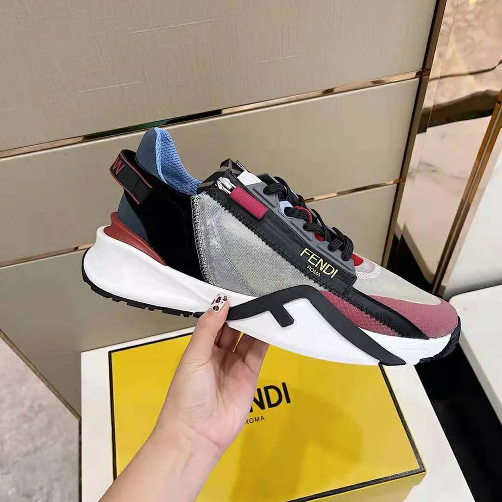 Fendi Flow Multicolor Nylon Low for Unisex in Tops