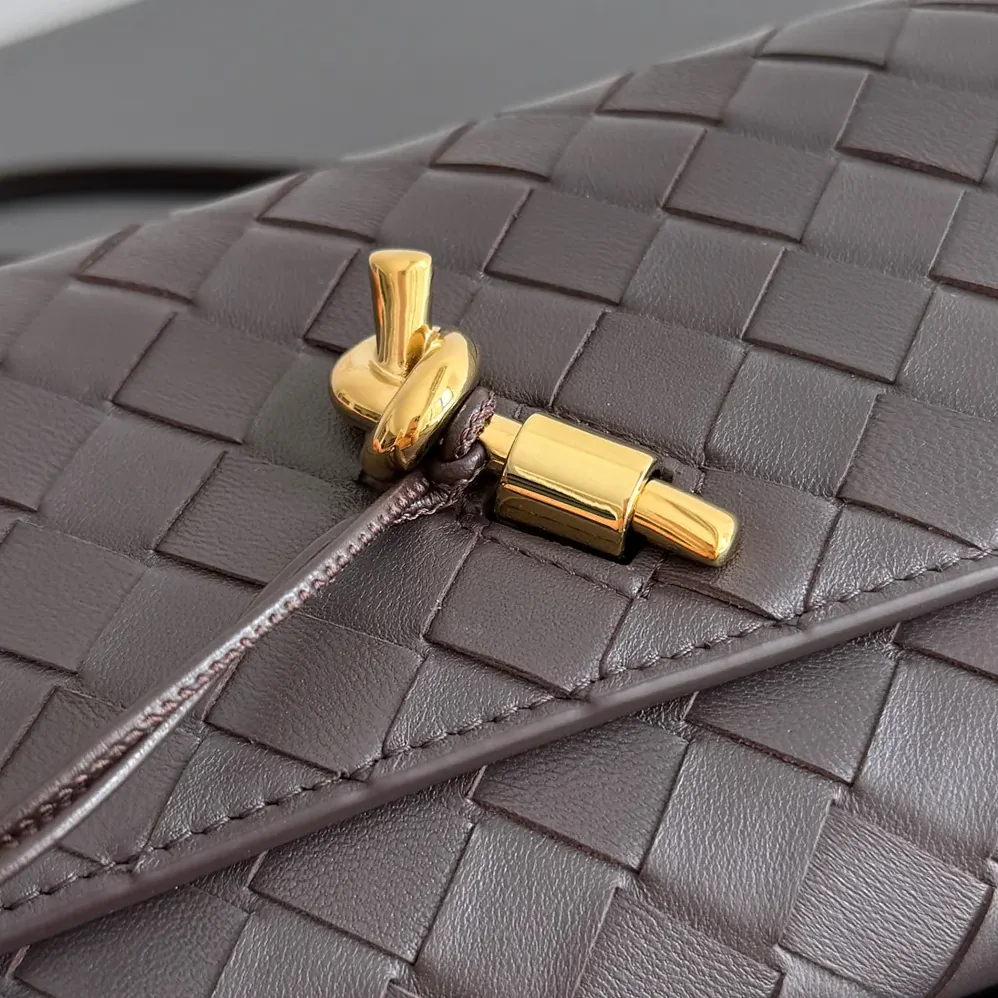Bottega Veneta Andiamo Pouch for Women in Bordeaux Bottega Veneta Andiamo Pouch for Women in Bordeaux