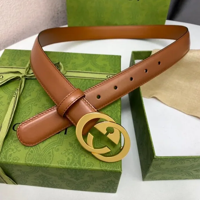 Gucci Blondie Belt Brown, GG for Women Gucci Blondie Belt Brown, GG for Women
