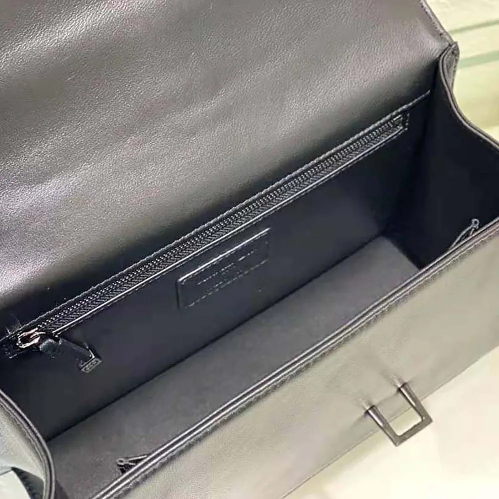 Dior 30 Montaigne Chain Bag with Handle Black Maxicannage Lambskin for Women Dior 30 Montaigne Chain Bag with Handle Black Maxicannage Lambskin for Women
