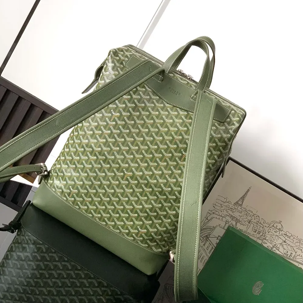 Goyard Cisalpin Backpack for Unisex in Green