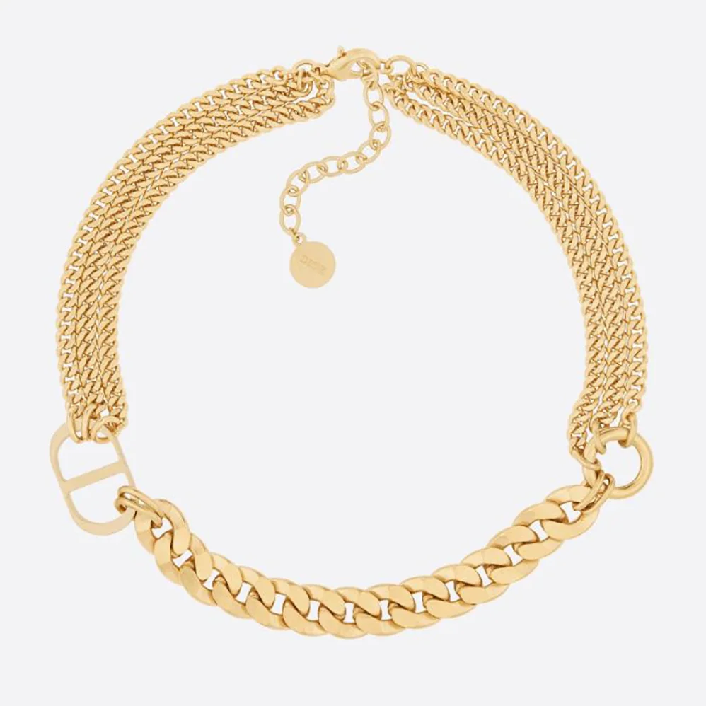 Dior 30 Montaigne Necklace Gold for Women in Finish Metal Dior 30 Montaigne Necklace Gold for Women in Finish Metal