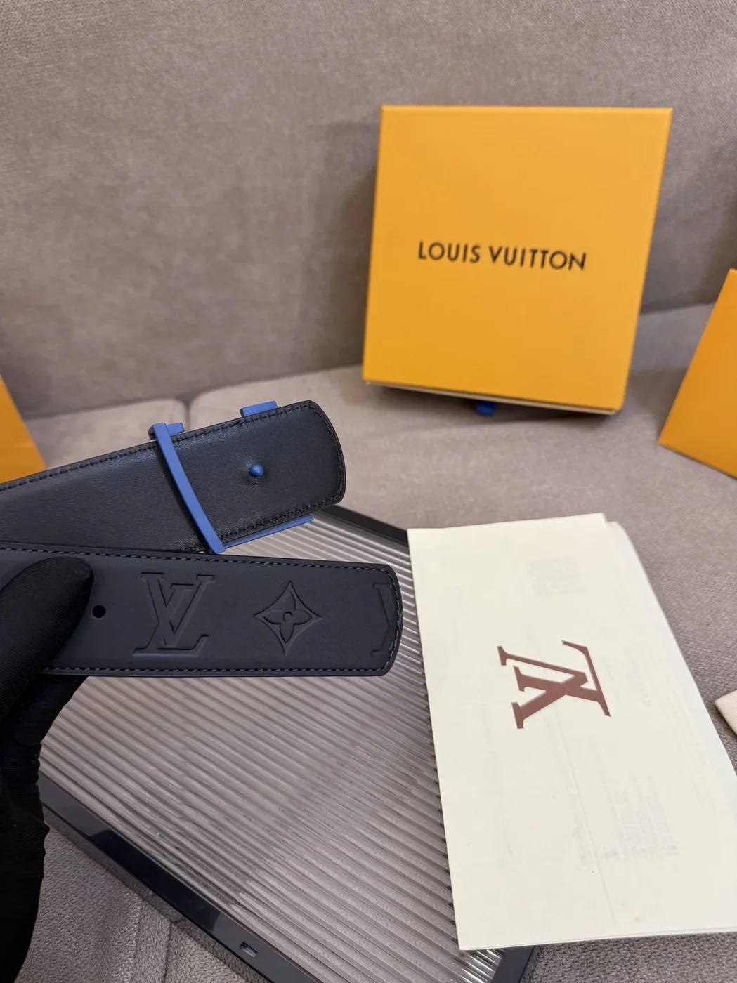 Louis Vuitton LV Initiales Monogram Eclipse Belt Black With Silver Buckle Louis Vuitton LV Initiales Monogram Eclipse Belt Black With Silver Buckle