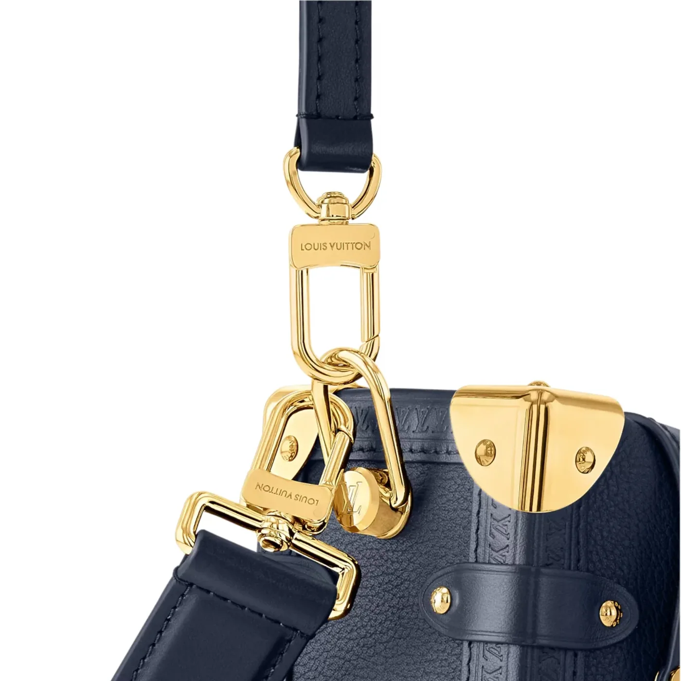 Louis Vuitton Side Trunk MM Navy /