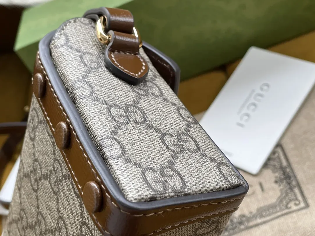 Gucci Childrens Horsebit 1955 Mini Bag in Beige Gold Hardware Gucci Childrens Horsebit 1955 Mini Bag in Beige Gold Hardware