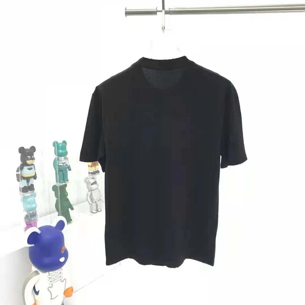 Balenciaga Marathon XL T-shirt in Black and White Vintage Jersey for Women
