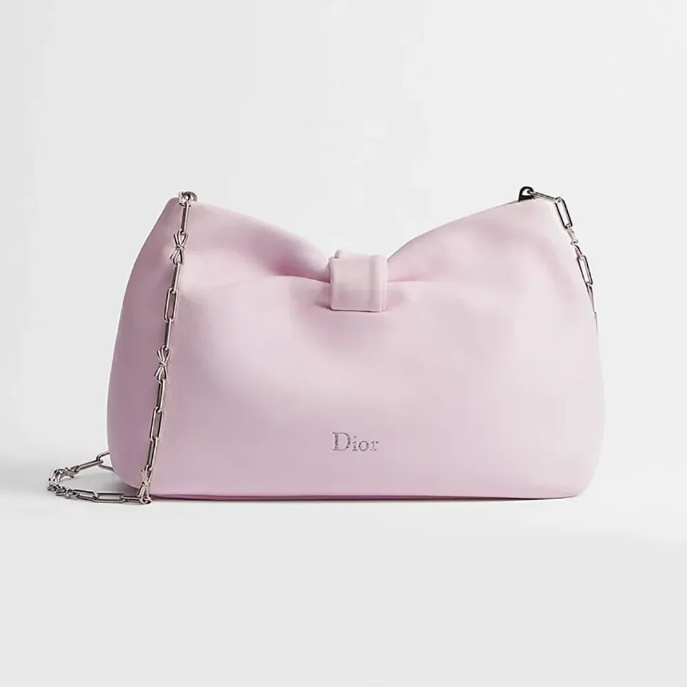 Dior Small Dior Bow Bag Rose Songe lambskin for Women Dior Small Dior Bow Bag Rose Songe lambskin for Women