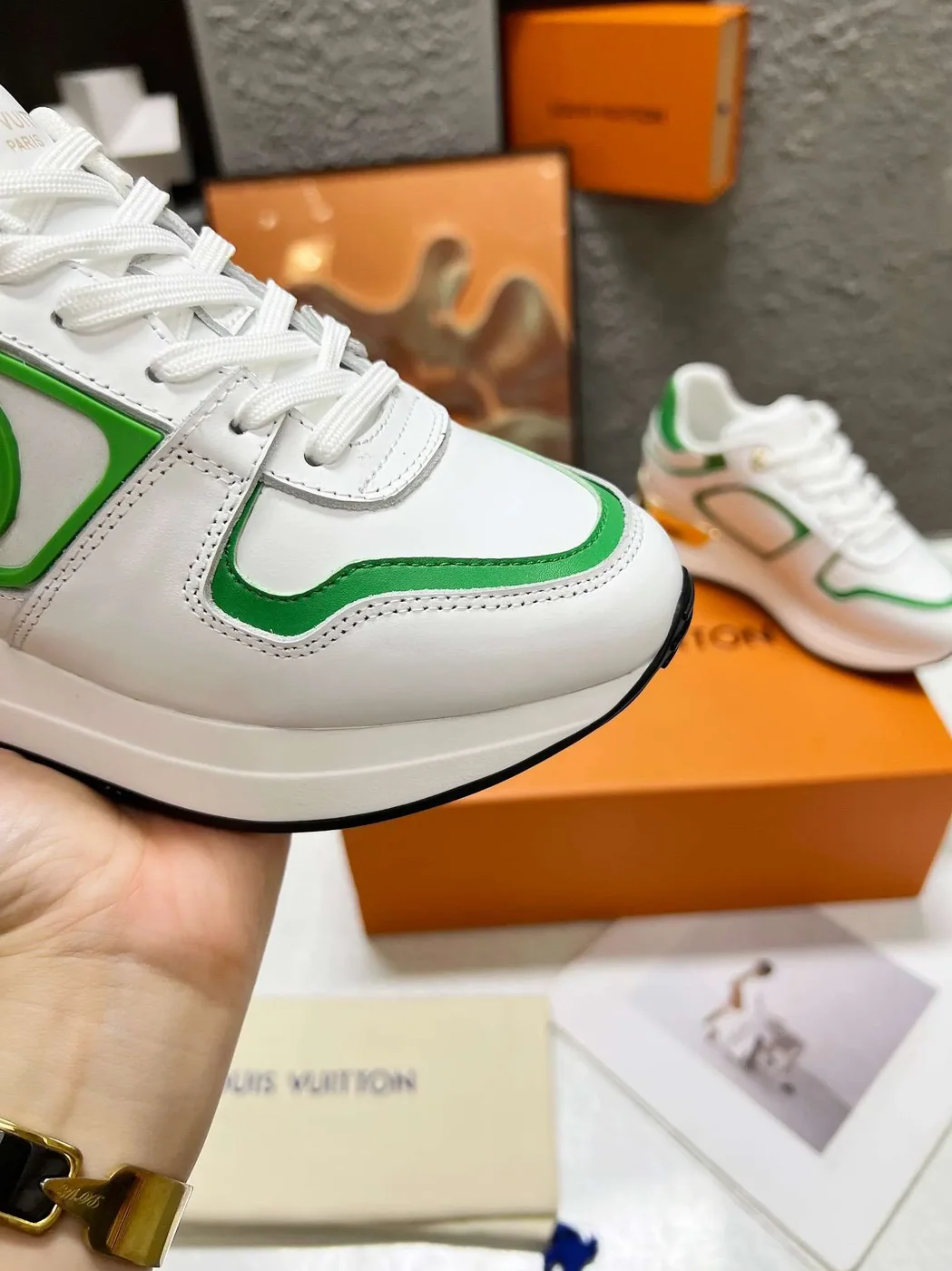 Louis Vuitton Neo Run Away Sneaker White Louis Vuitton Neo Run Away Sneaker White