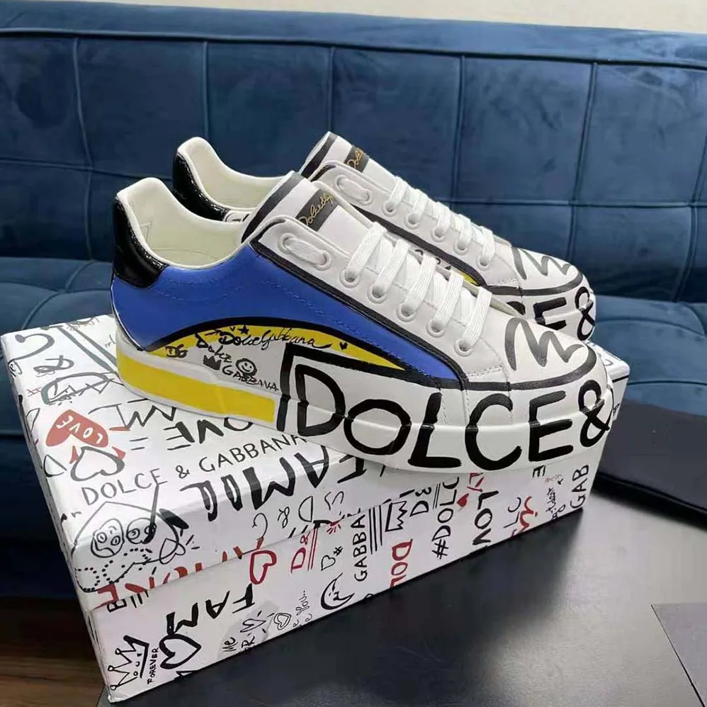 Dolce Gabbana D&G Limited Edition Portofino Sneakers for Women