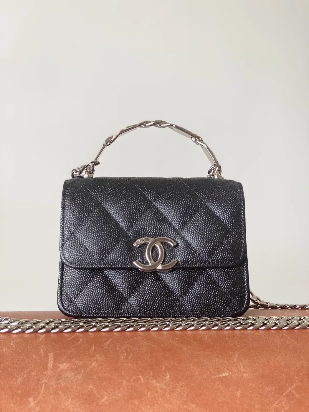 Chanel HAAS Mini Bag Black 3,/9