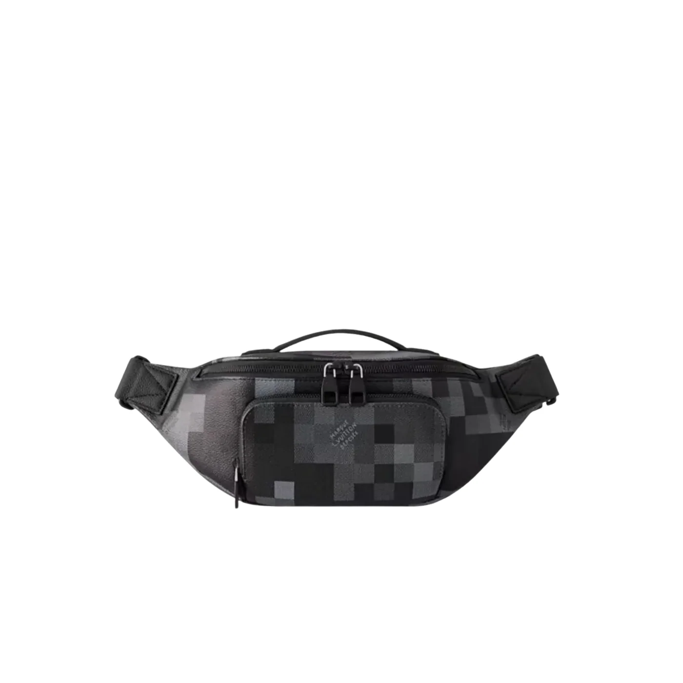 Louis Vuitton Rush Bumbag in Black Black Hardware