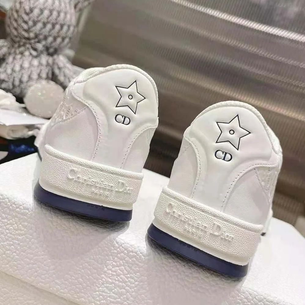 Dior One Sneaker White Dior Oblique Perforated Calfskin for Unisex Dior One Sneaker White Dior Oblique Perforated Calfskin for Unisex