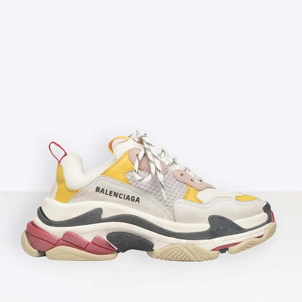 Balenciaga Shoes Triple S Trainers 10mm Heel for Unisex in Pink Balenciaga Shoes Triple S Trainers 10mm Heel for Unisex in Pink