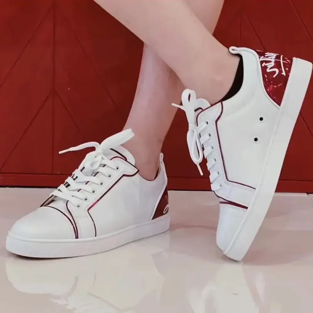 Christian Louboutin Fun Vieira Sneakers in Calf Leather for Unisex Christian Louboutin Fun Vieira Sneakers in Calf Leather for Unisex