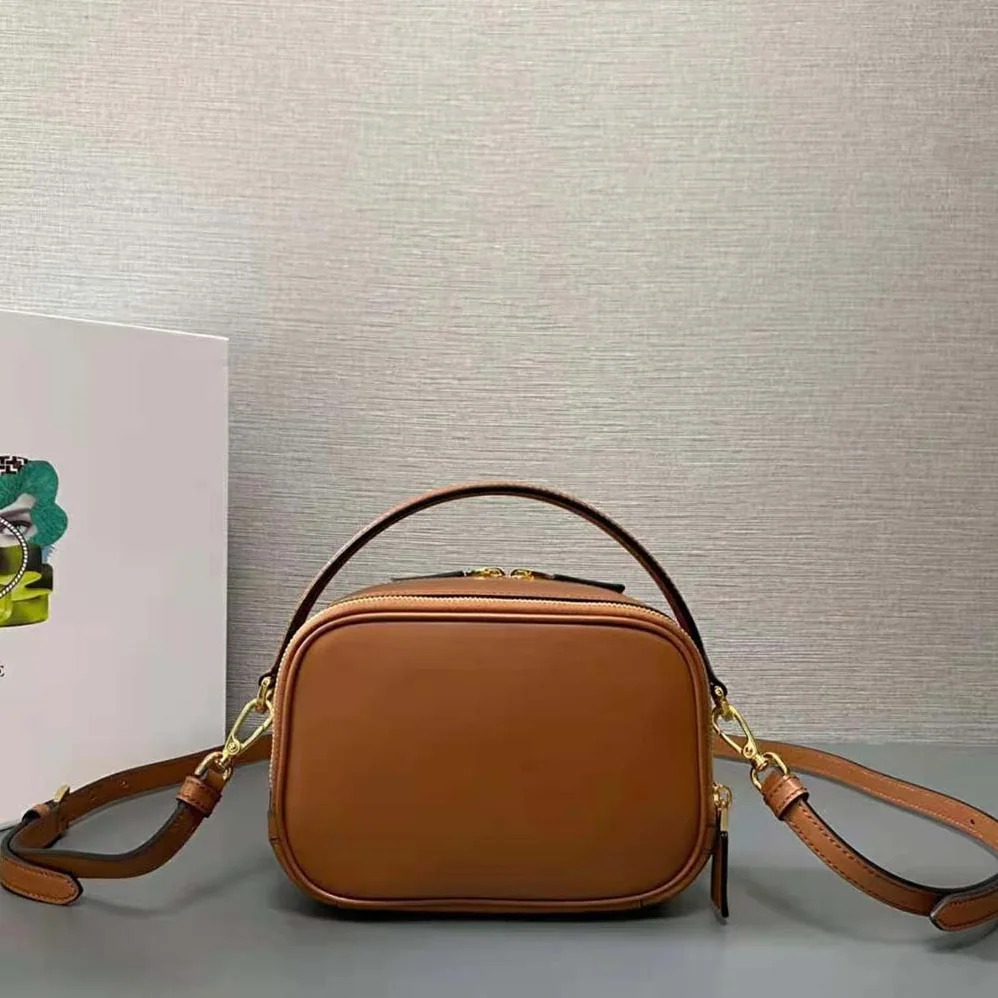 Prada Odette Leather Mini-bag for Women in Brown Prada Odette Leather Mini-bag for Women in Brown