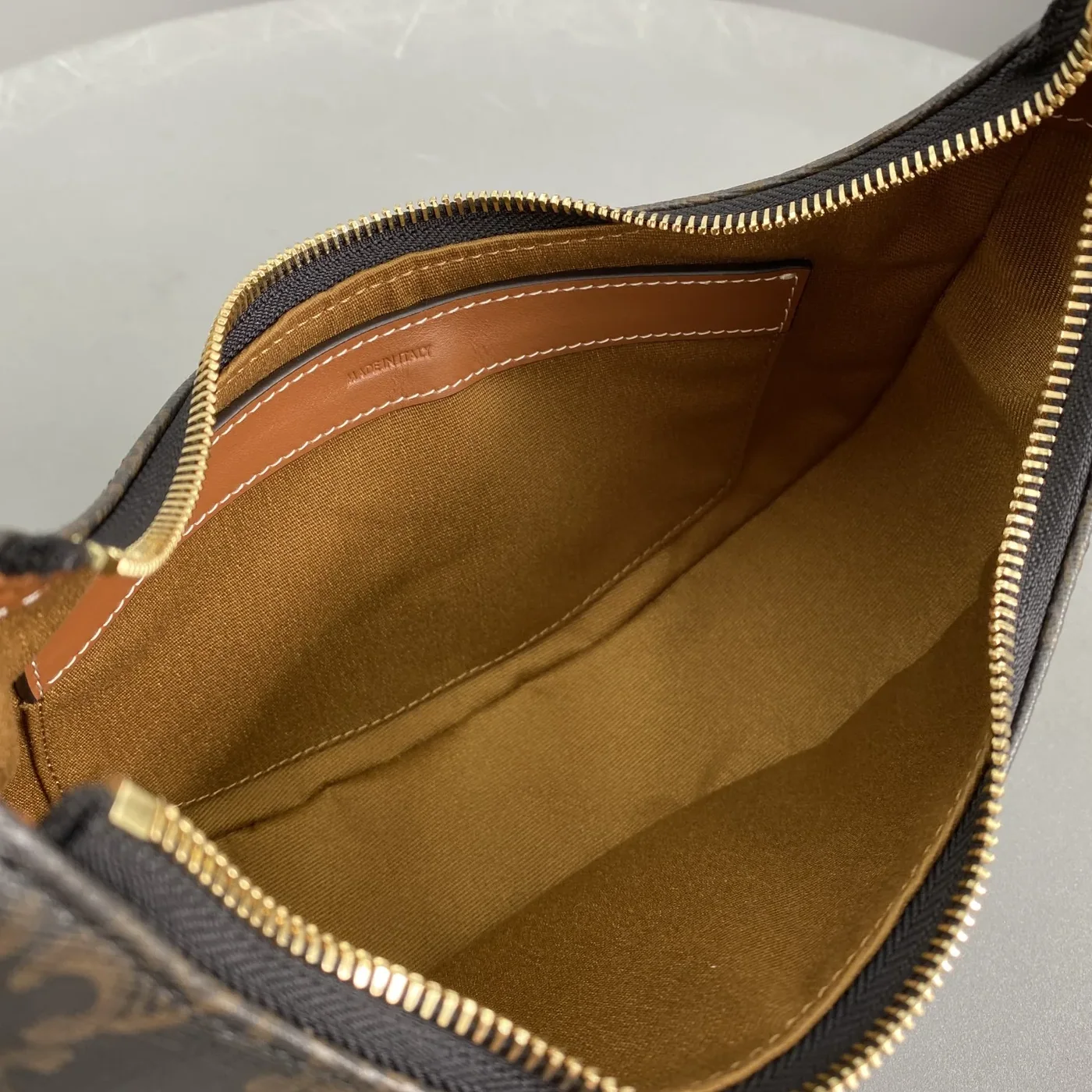 Celine Ava Bag In Triomphe Canvas Brown / .04LU Celine Ava Bag In Triomphe Canvas Brown / .04LU