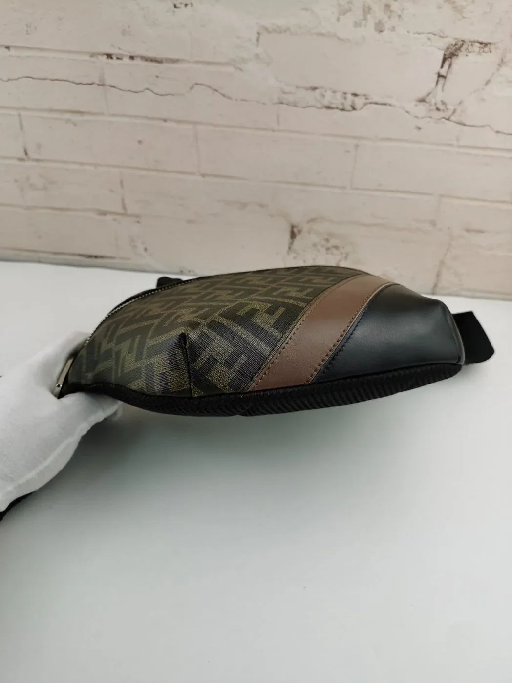 Fendi Belt Bag Khaki in Brown Fendi Belt Bag Khaki in Brown