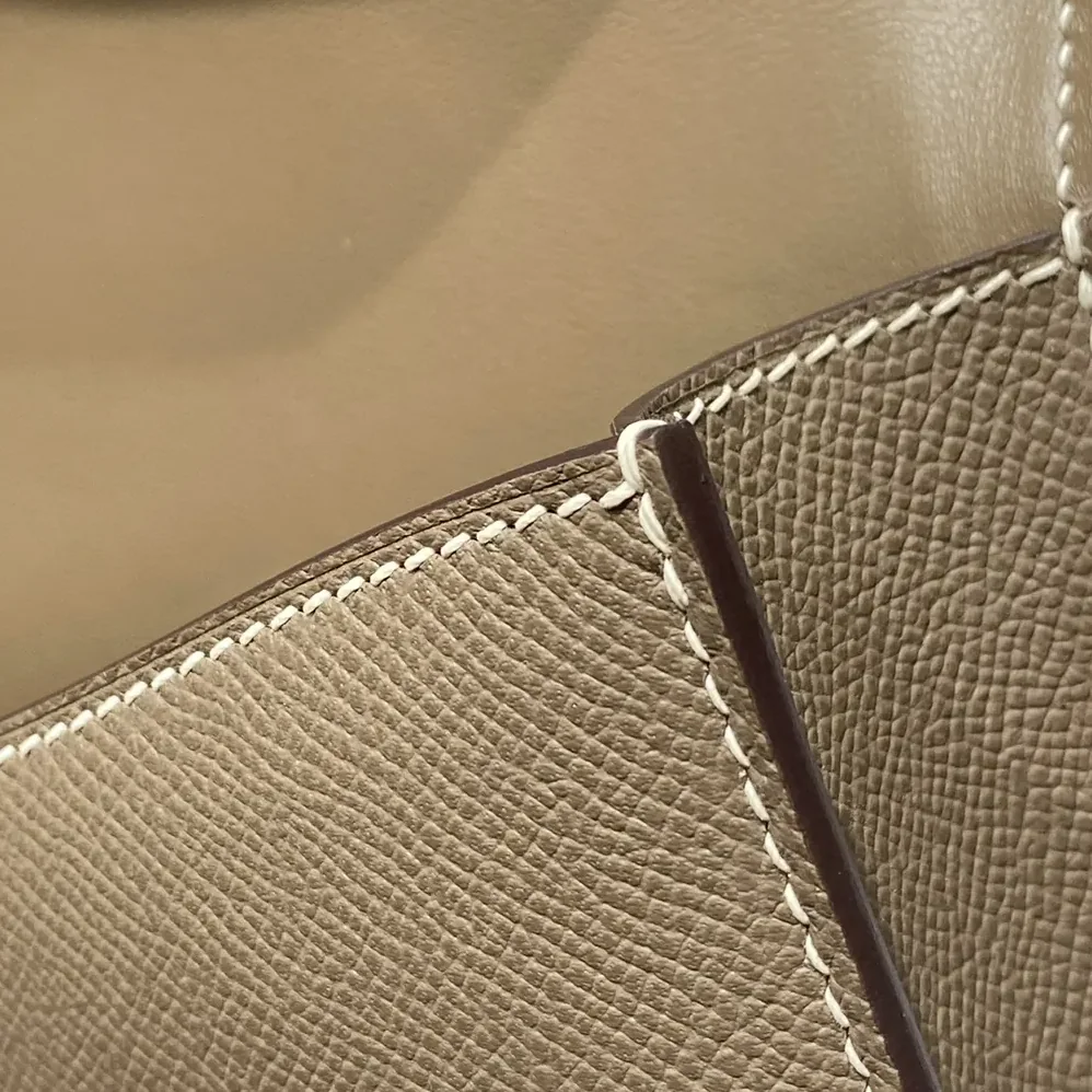 Hermes Constance Elan Epsom Silver for Women in Gray