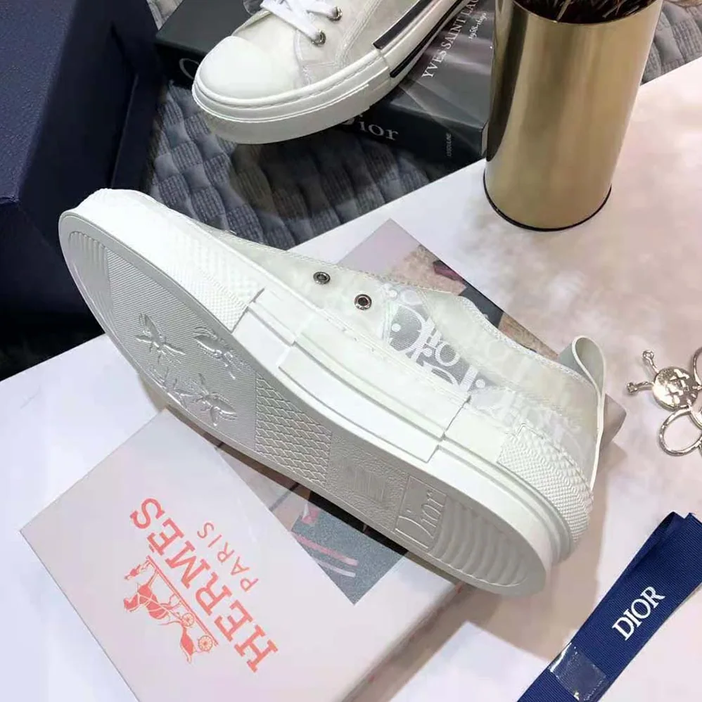 Dior B23 Low-Top Sneaker White Dior Oblique Canvas for Men Dior B23 Low-Top Sneaker White Dior Oblique Canvas for Men