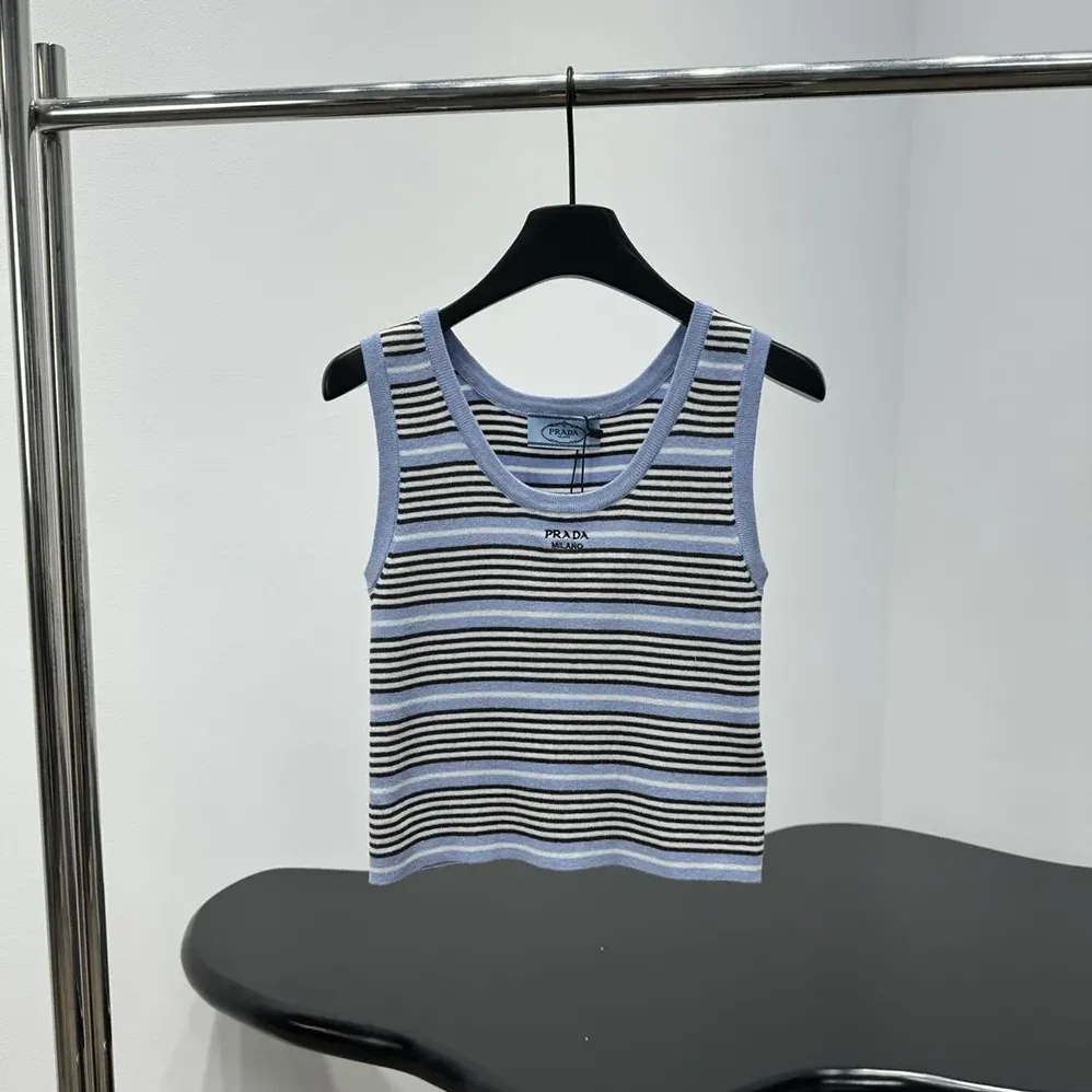 Prada Cotton Knit Tank Top for Women Prada Cotton Knit Tank Top for Women