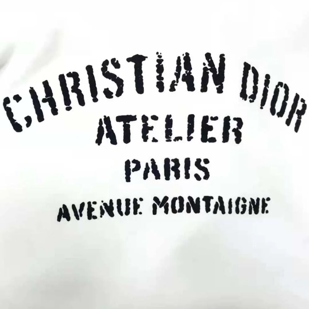 Dior Oversized Christian Dior Atelier Hooded Sweatshirt White Cotton Fleece for Women Dior Oversized Christian Dior Atelier Hooded Sweatshirt White Cotton Fleece for Women