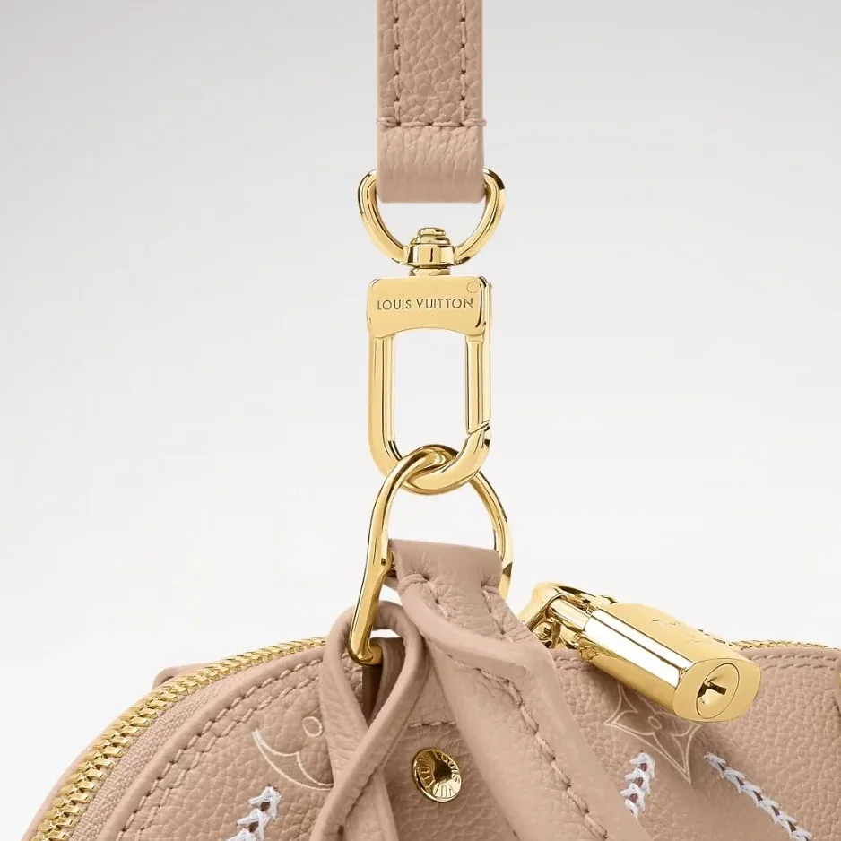 Louis Vuitton Alma BB Top Handle Bag in Hazelnut Couture Gold Hardware