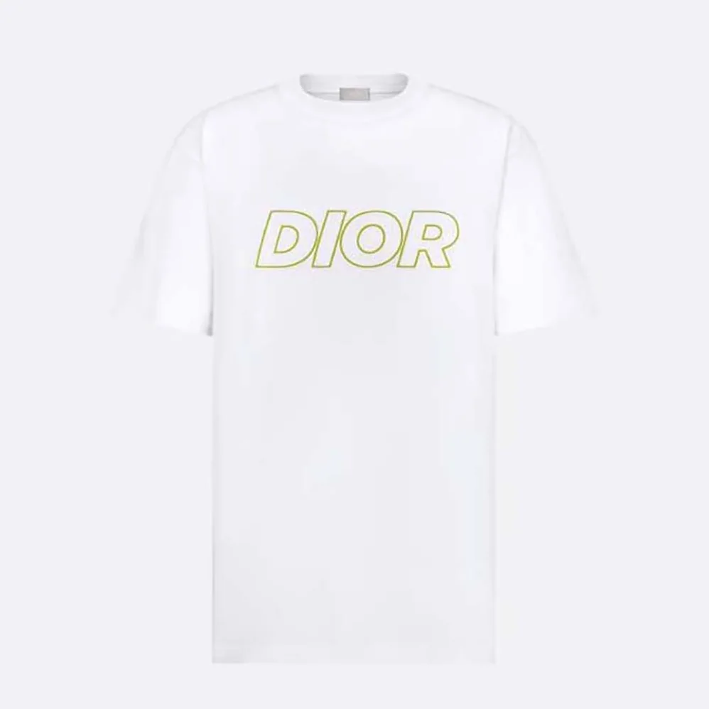 Dior Relaxed-Fit T for Men in shirt White Cotton Jersey Dior Relaxed-Fit T for Men in shirt White Cotton Jersey