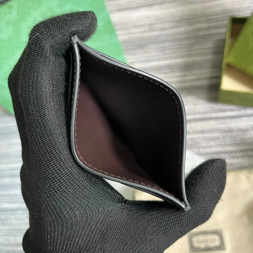 GG Marmont Card Case Green / GG Marmont Card Case Green /